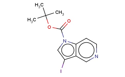 TERT-BUTYL 3-IODO-1H-PYRROLO[3,2-C]PYRIDINE-1-CARBOXYLATE